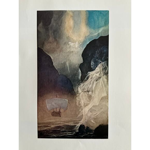 Alan Lee, Dead Men of Dunharrow, Fantasy, Illustration, Print, ~ 250801-WH 595 G - Picture 2 of 2
